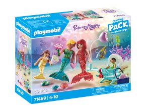 Láskyplná rodina mořských panen PLAYMOBIL 71469