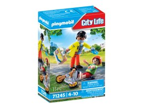 Záchranář s pacientem PLAYMOBIL 71245