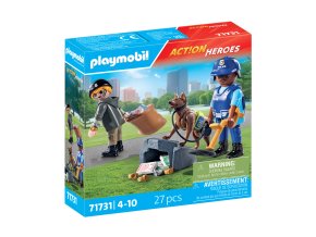 Policejní pátrání se psem PLAYMOBIL 71731