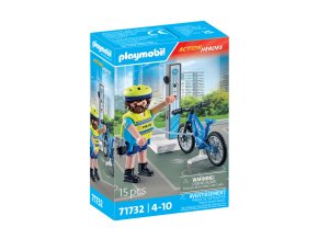 Policejní cyklohlídka PLAYMOBIL 71732