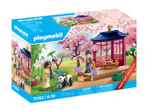 Asijská zahrada s krmením pandy PLAYMOBIL 71762
