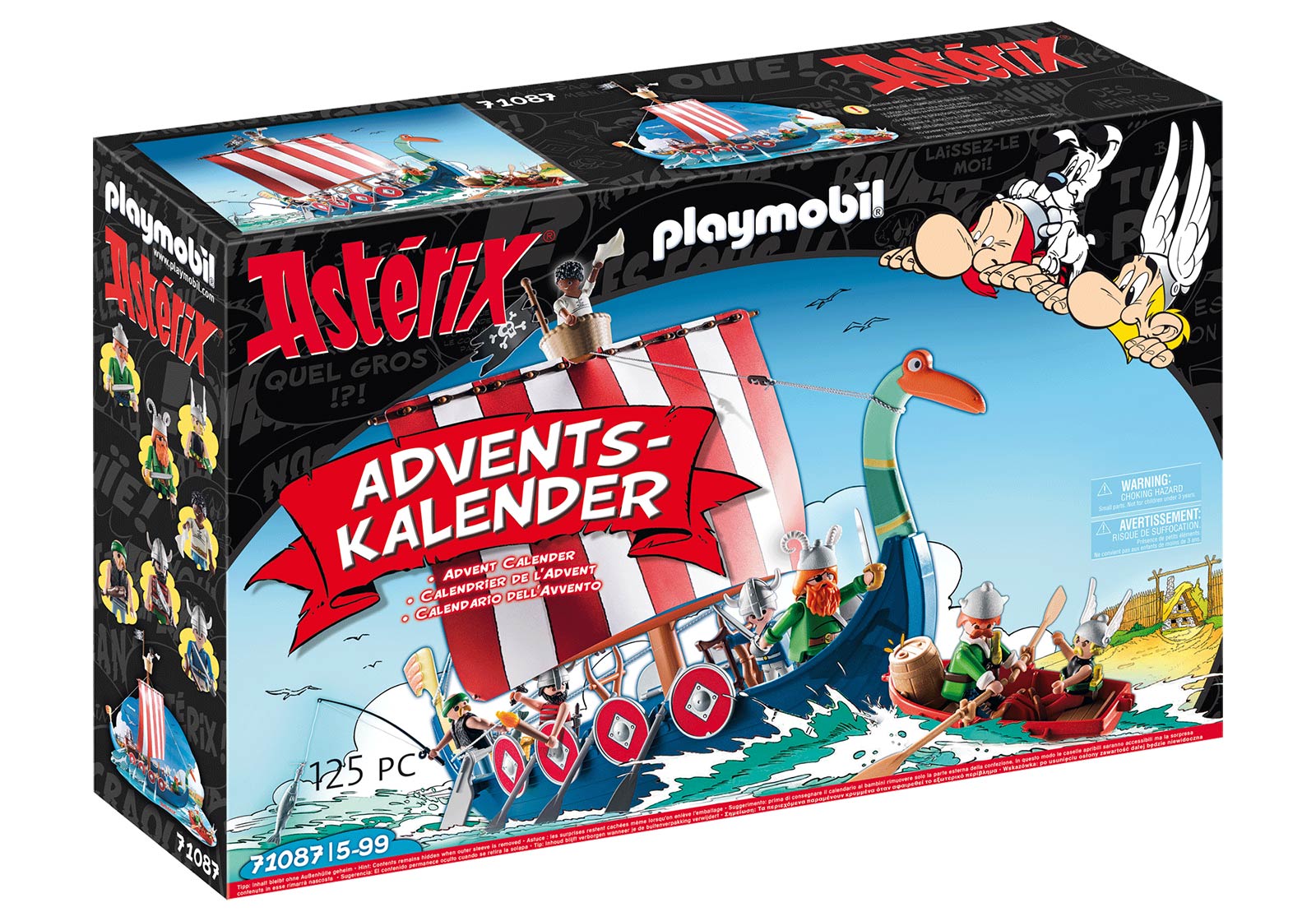 Asterix Adventní kalendář Piráti PLAYMOBIL 71087 PLAYMOBIL 71087