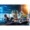 Policejní motorka: Pronásledování lupiče PLAYMOBIL 70572