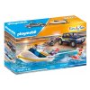 Playmobil 70534 Pick-up s motorovým člunem