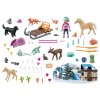 Adventní kalendář Koně: Vánoční jízda na saních Playmobil 71345