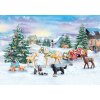 Adventní kalendář Koně: Vánoční jízda na saních Playmobil 71345