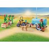 Traktor s přívěsem a nádrží na vodu PLAYMOBIL 71442