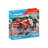 Hasičská motorka na místě nehody PLAYMOBIL 71466