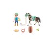 Ellie & Sawdust s westernovým cvičením PLAYMOBIL 71358
