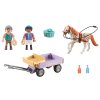 Kočár s poníkem PLAYMOBIL 71496