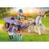 Kočár s poníkem PLAYMOBIL 71496