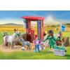 Veterinární výjezd k oslíkům PLAYMOBIL 71471
