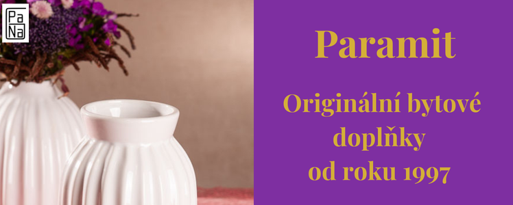 Široký výběr kvalitních a nadčasových váz od Paramit