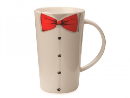 Porcelánový hrnek White The Gengleman Conical Mug 420 ml - Maxwell&Williams