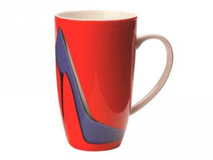 Porcelánový hrnek Sky High Coupe Mug 420 ml Red - Maxwell&Williams