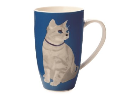 Porcelánový hrnek Claws Coupe Mug 420 ml Blue - Maxwell&Williams