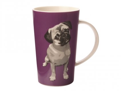 Porcelánový hrnek Paws Coupe Mug 420 ml Purple - Maxwell&Williams