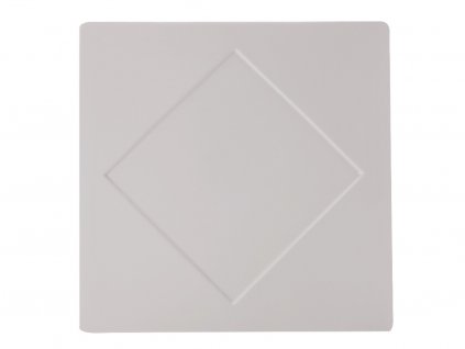 Porcelánový čtvercový talíř Metrix - diamant 30,5 x 30,5 cm - Maxwell&Williams