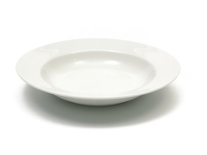 Talíř na polévku bílý 23 cm - WHITE BASICS - Maxwell&Williams