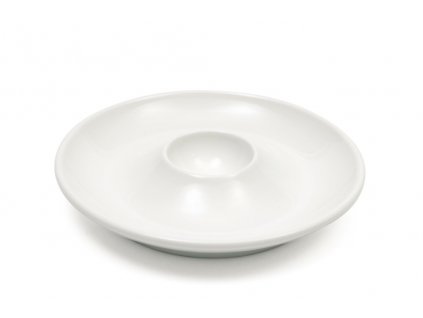 Talířek na vejce bílý 12,5 cm - WHITE BASICS - Maxwell and Williams