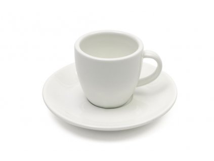 Šálek na espresso 100 ml s podšálkem bílý - WHITE BASICS - Maxwell&Williams