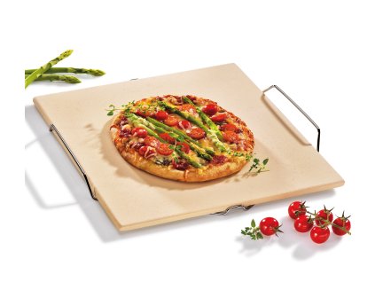 Kámen na pizzu a chleba 35,5x38 cm
