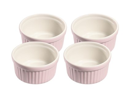 Set zapékacích misek na ragů 10 cm, světle růžová - Küchenprofi - 0710012110