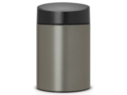 Koš Slide Bin 5 L , Platinová