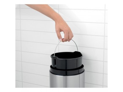 Koš Slide Bin 5 L De Luxe , Matná ocel FPP