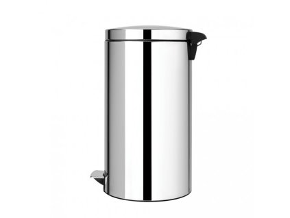 Pedálový koš - 45 L, Lesklá ocel