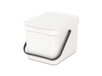 Koš Sort & Go 6 L Bílá