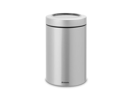 Dóza průhledné víko 1,4 L Metalická šedá