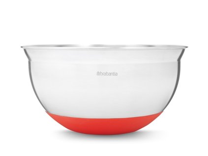 Mísa 1,6 L Matná ocel / červená