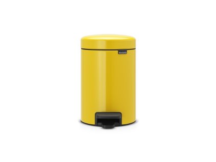 Pedálový koš newIcon - 3 L, Kopretinově žlutá