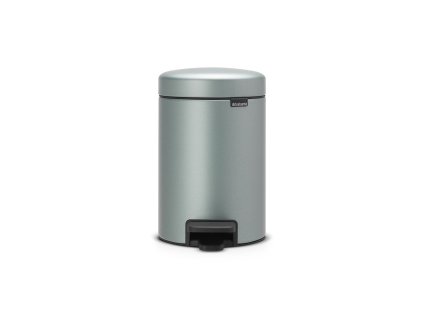 Pedálový koš newIcon - 3 L, Metalická mátová
