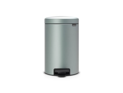 Pedálový koš newIcon - 12 L, Metalická mátová