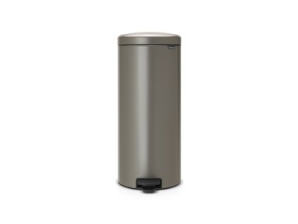 Pedálový koš newIcon - 30 L, Platinová