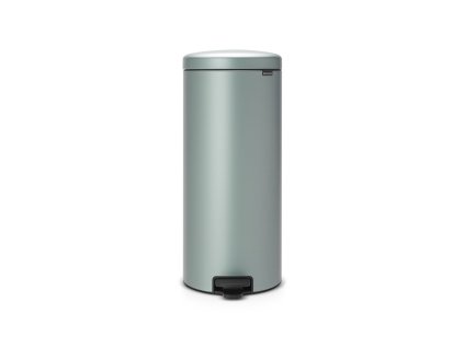 Pedálový koš newIcon - 30 L, Metalická mátová