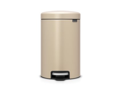 Pedálový koš newIcon - 12 L, Minerální zlatá