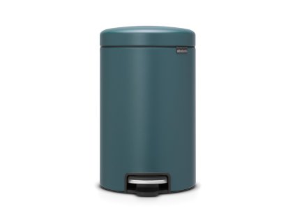Pedálový koš newIcon - 12 L, Minerální modrá reflexní