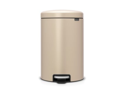 Pedálový koš newIcon - 20 L, Minerální zlatá