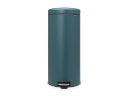Pedálový koš newIcon - 30 L, Minerální modrá reflexní