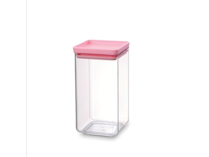 Dóza Square 1,6 L Růžové víko