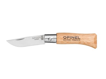 001070 Zavírací nůž N°02 Inox 3,5 cm od Opinel