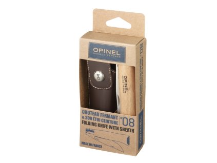 Zavírací nůž VRI N°08 Inox + pouzdro 8,5 cm