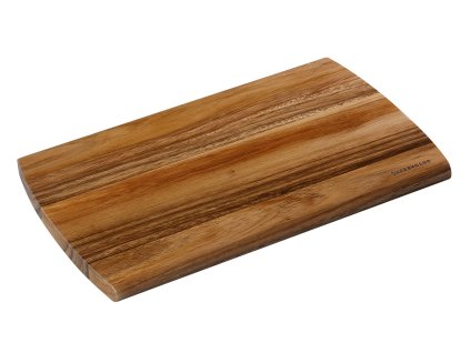 055337 Snídaňové prkénko na krájení vyrobené z akátového dřeva o rozměru 36 x 23 x 1,8 cm od špičkové německé značky Zassenhaus, které využijte po celý den (2)