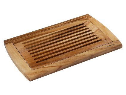 055405 Akátové prkénko na krájení chleba o rozměru 42x28x2 cm od špičkové německé značky Zassenhaus je dostatečně velké i pro krájení velkých bochníků i dlouhých baget (3)