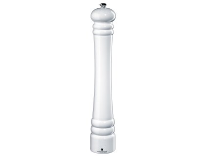 020472 BERLIN - bílý mlýnek na pepř výšky 40 cm od špičkové německé značky Zassenhaus.