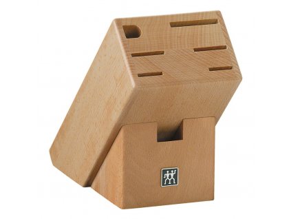 Blok na nože - na 7 ks, buk