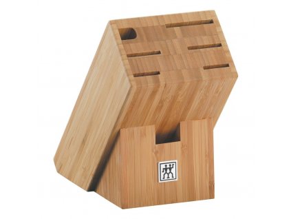Blok na nože - na 7 ks, bambus